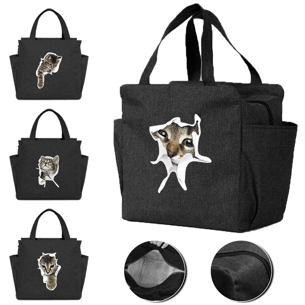 Q Kids Outdoor - Bolsa de Almoço Reutilizável para Crianças,