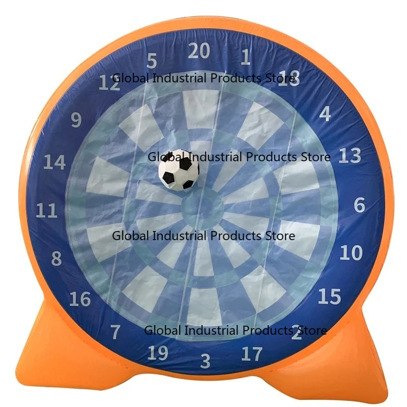 Kids Outdoor Play Ideas - Conjunto de alvo de futebol inflável