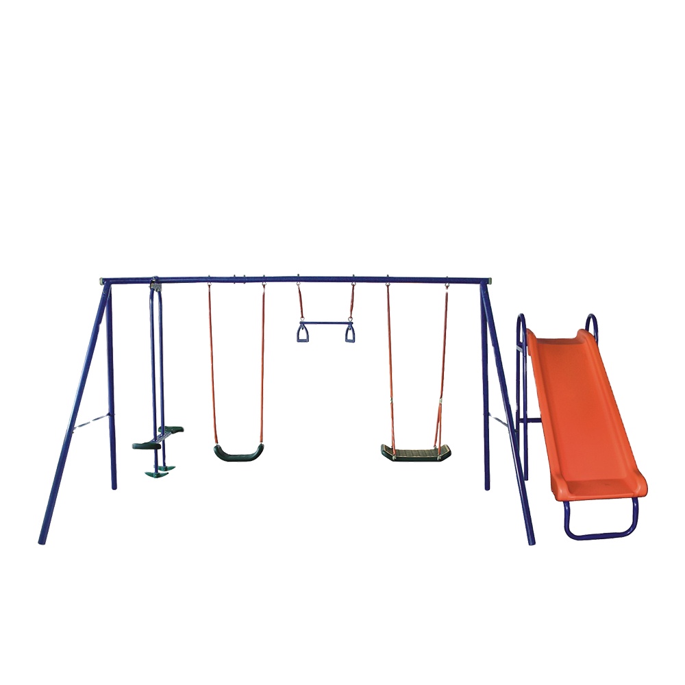 Kids Outdoor Swing Set With Slide - Atacado Barato: Conjunto de Balanço e