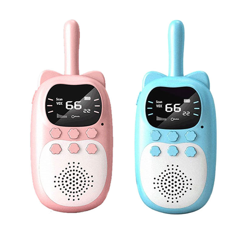 Kids Outdoor Voices - Brinquedo Walkie Talkie para Crianças, Intercomunicador