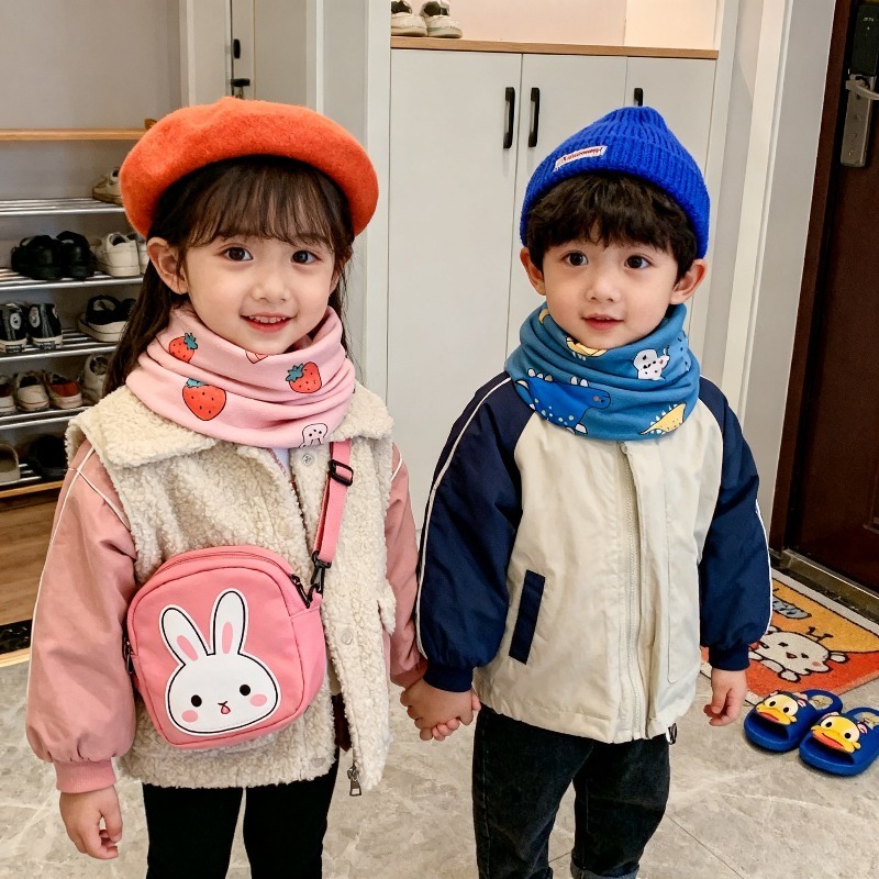 Kids Outdoor Youtube - Bebê inverno pescoço mais quente lã