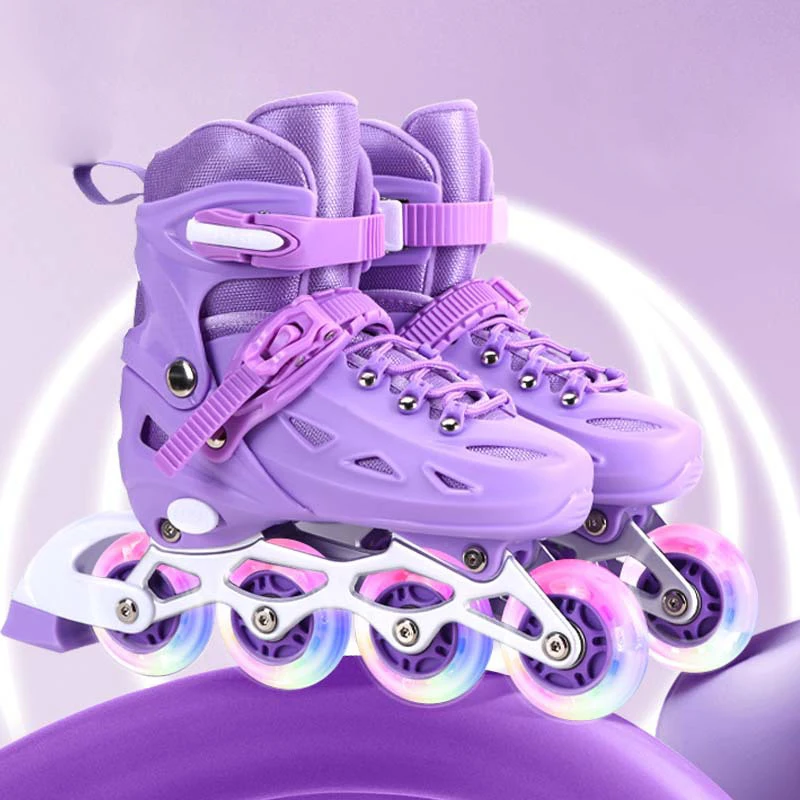 Kids Outdoor Quad - Patins inline para crianças, mulheres, homens
