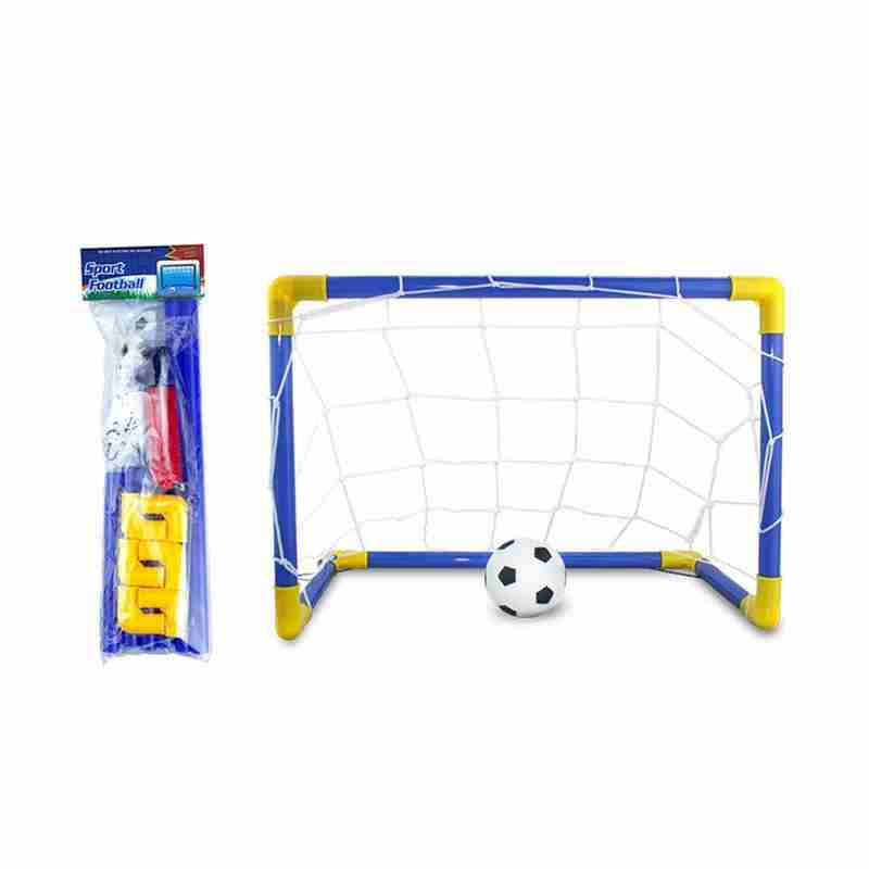 Kids Outdoor Frame - Mini Gol de Futebol Dobrável com