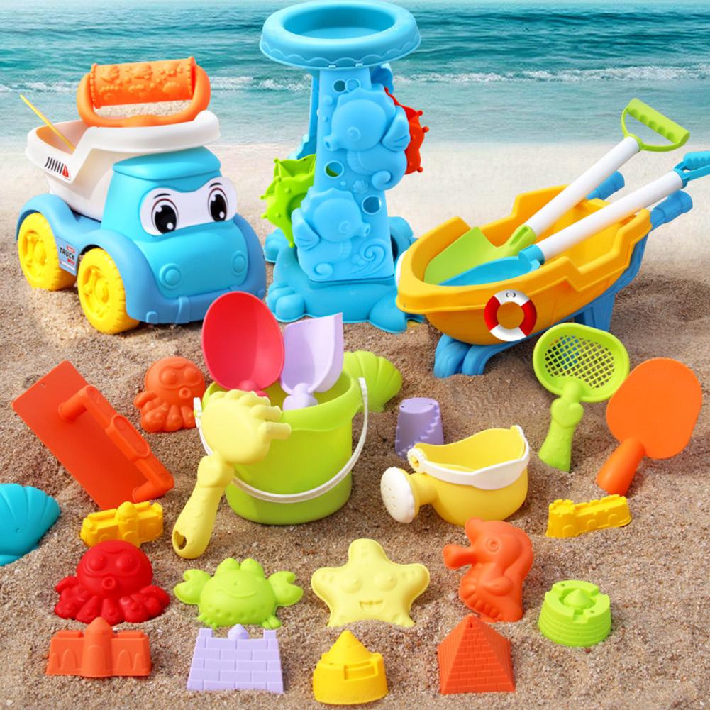 Kids Outdoor Picnic Table - Conjunto de Brinquedos de Praia para