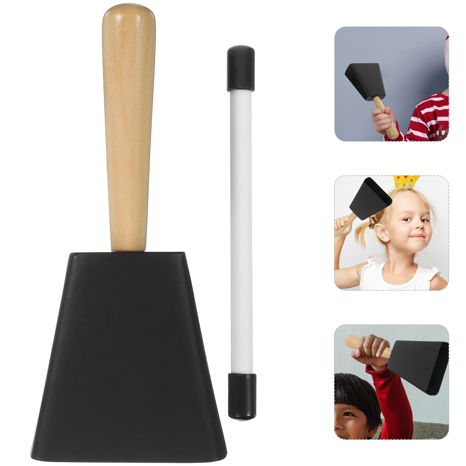 Sinos de Metal com Cabo de Mad - Kids Outdoor Instruments avaliação e preço
