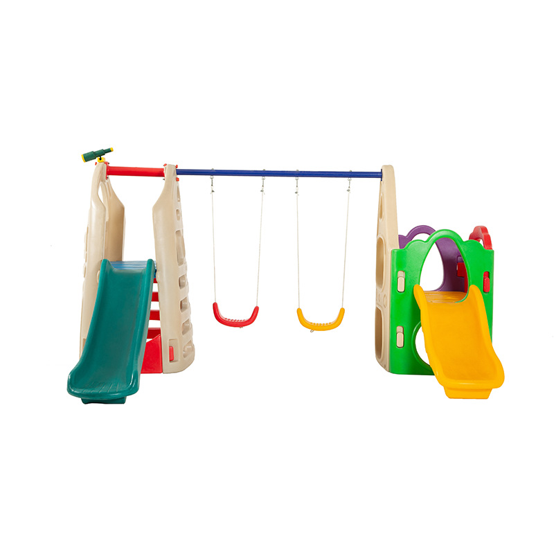 Alta qualidade crianças interi - Kids Outdoor Swing Set With Slide avaliação e preço