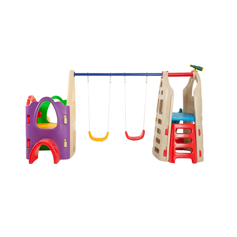 Alta qualidade crianças interi - Kids Outdoor Swing Set With Slide avaliação e preço