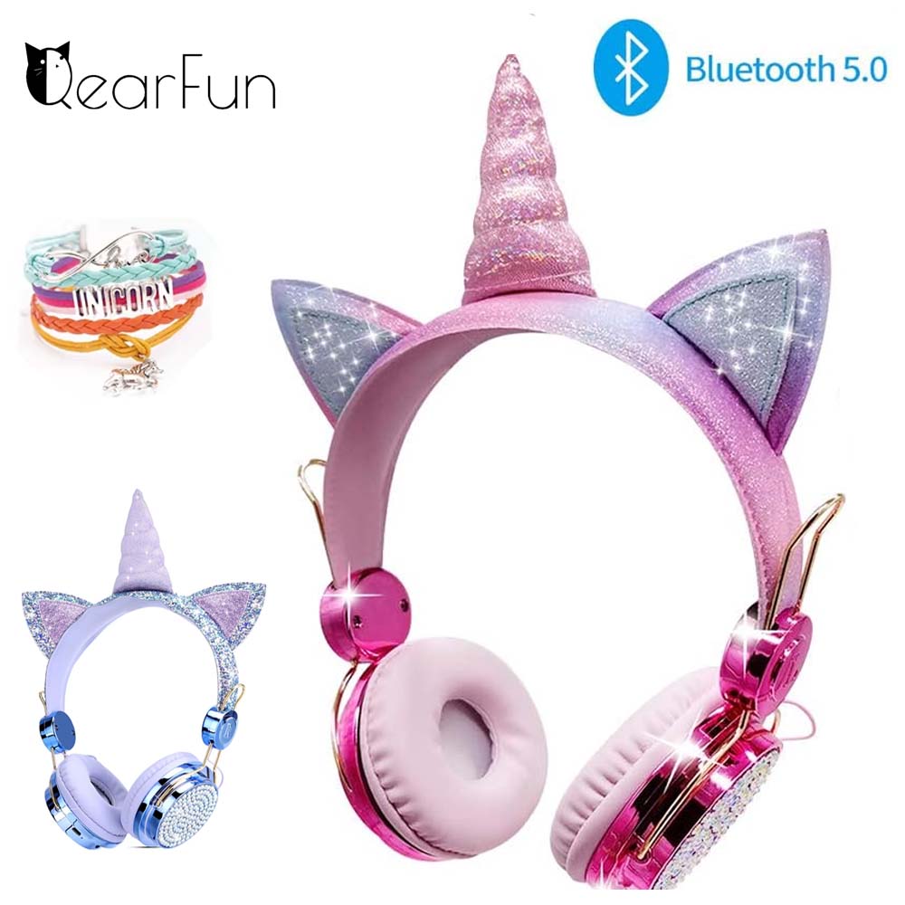 Fone de ouvido sem fio de unic - Kids Outdoor Music avaliação e preço