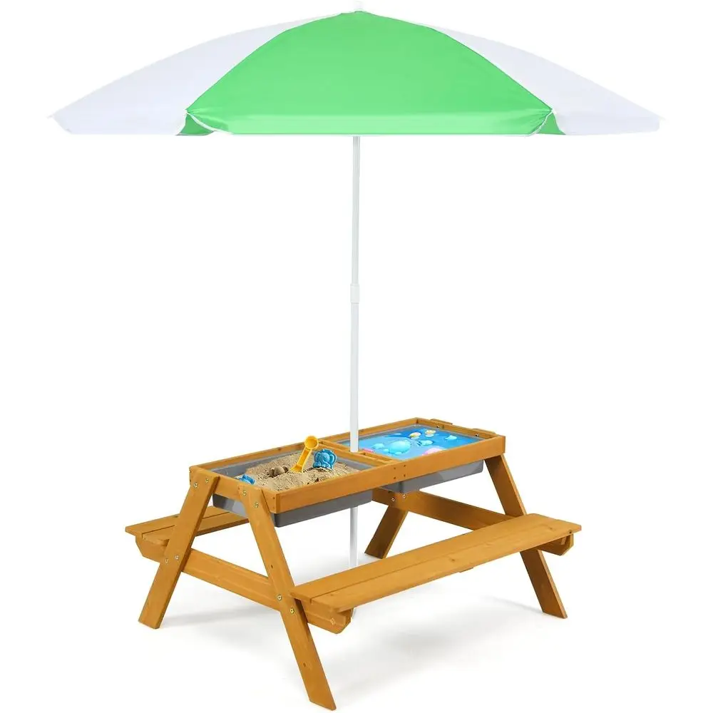 Mesa de Piquenique Infantil 3  - Kids Outdoor Picnic Table avaliação e preço