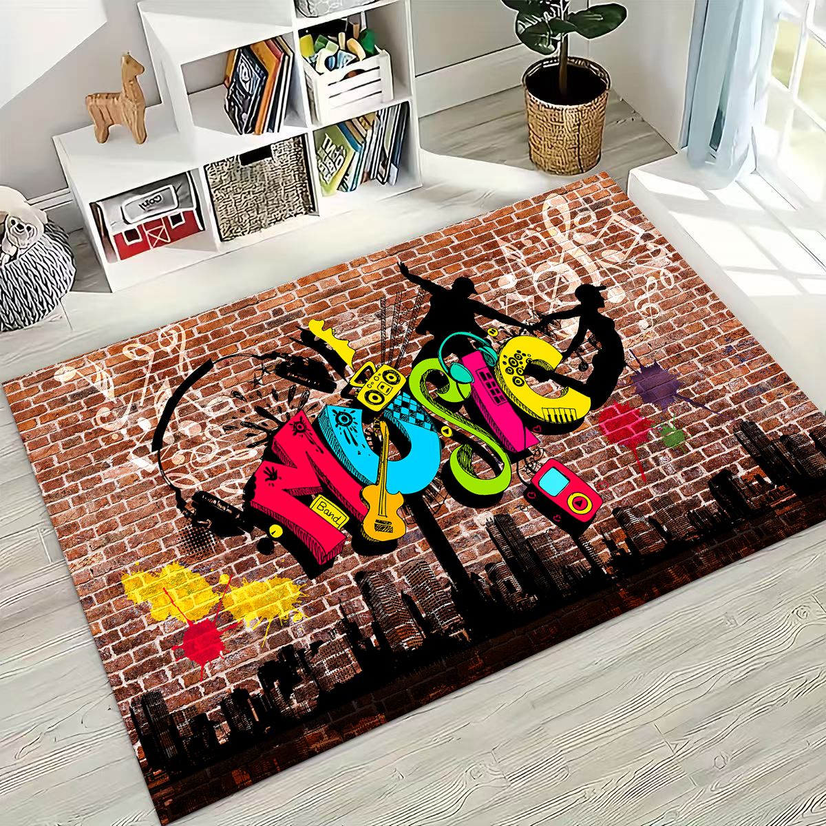 Tapete de Desenho Animado com  - Kids Outdoor Instruments avaliação e preço