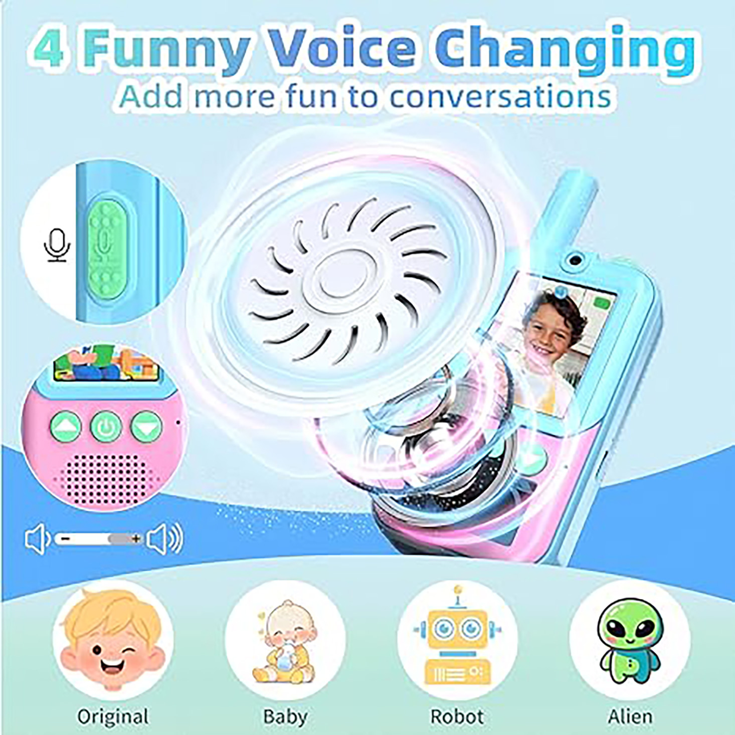 Walkie Talkies Recarregáveis p - Kids Outdoor Voices avaliação e preço