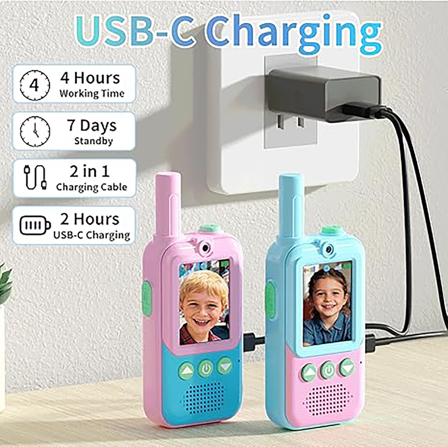 Walkie Talkies Recarregáveis p - Kids Outdoor Voices avaliação e preço