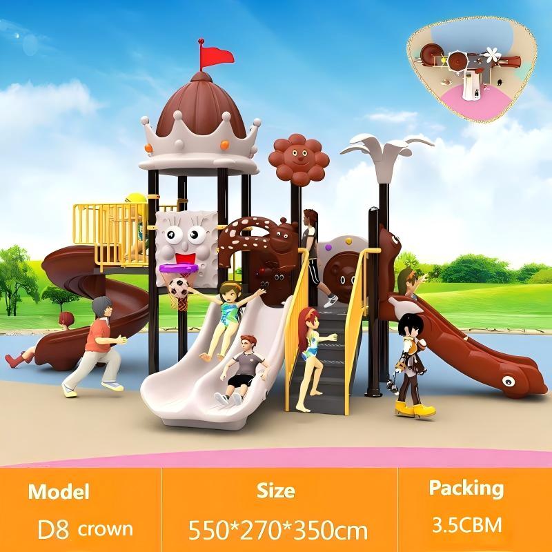 Conjunto de Balanço de Aço e P - Kids Outdoor Swing Set With Slide avaliação e preço