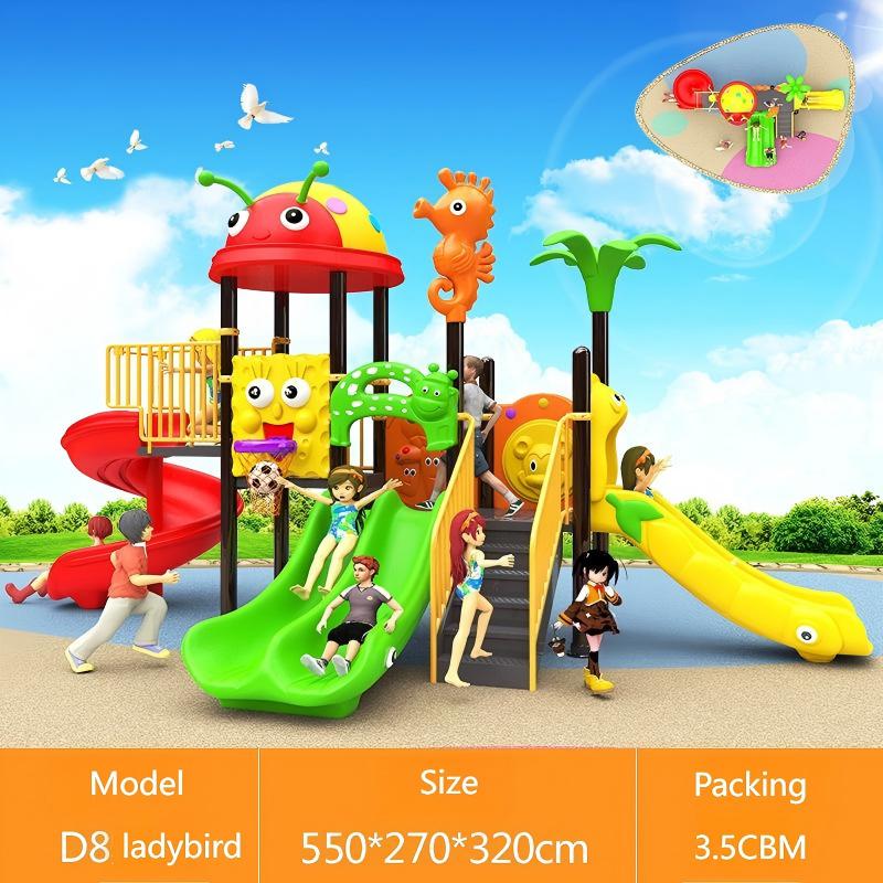 Conjunto de Balanço de Aço e P - Kids Outdoor Swing Set With Slide avaliação e preço