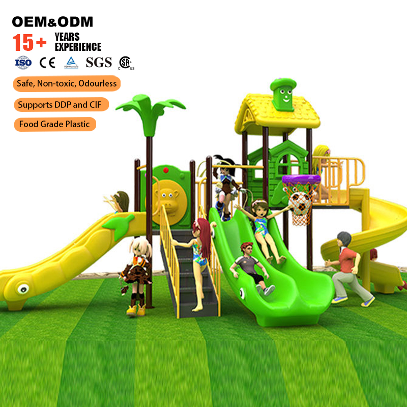 Equipamento de recreação multi - Kids Outdoor Swing Set With Slide avaliação e preço