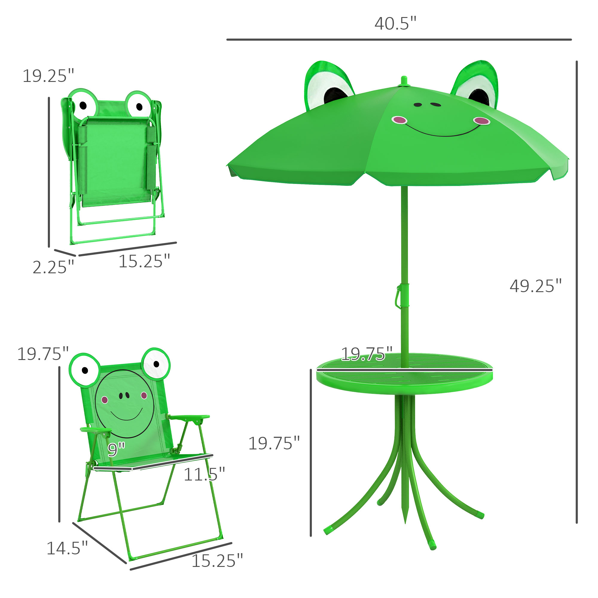 Conjunto de Mesa e Cadeiras pa - Kids Outdoor Picnic Table avaliação e preço
