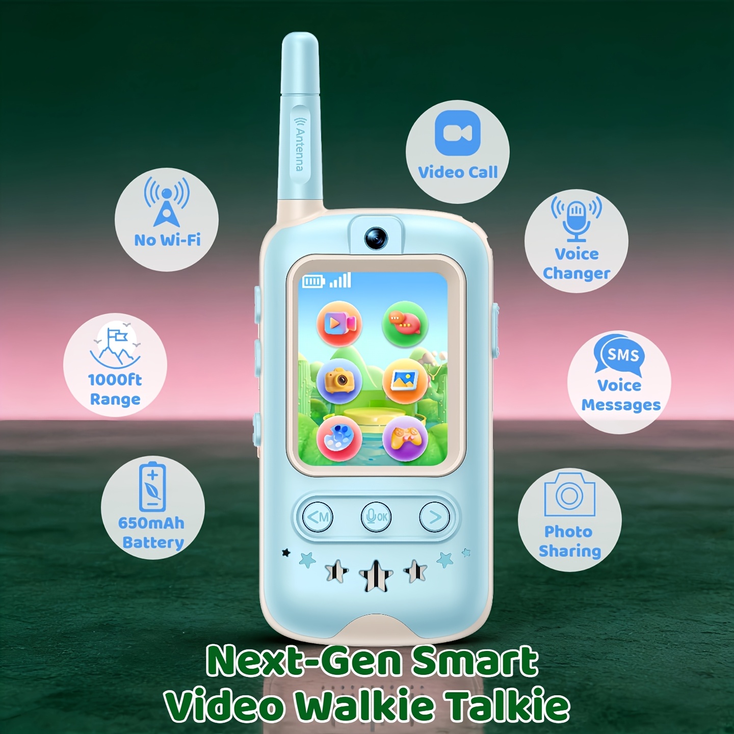 Kit de Walkie Talkie com Vídeo - Kids Outdoor Voices avaliação e preço