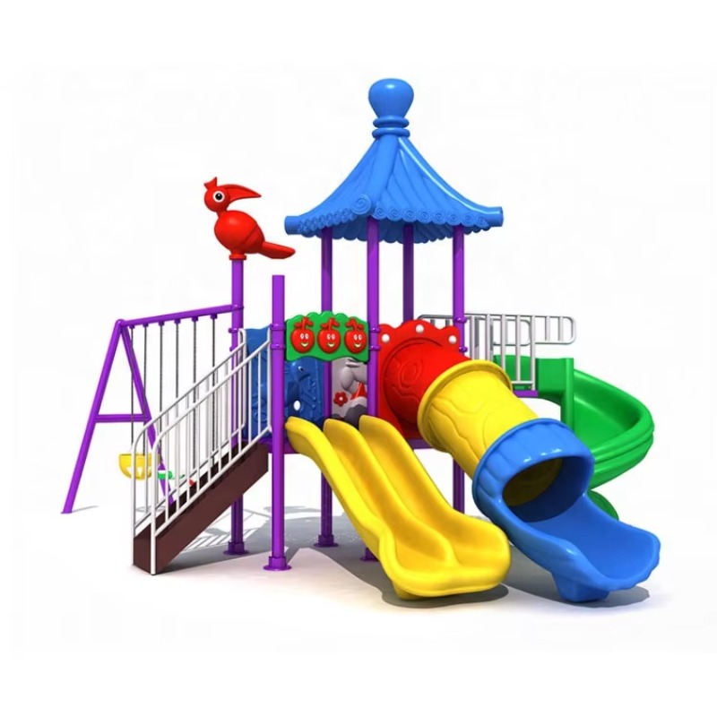Conjunto de balanço e escorreg - Kids Outdoor Swing Set With Slide avaliação e preço