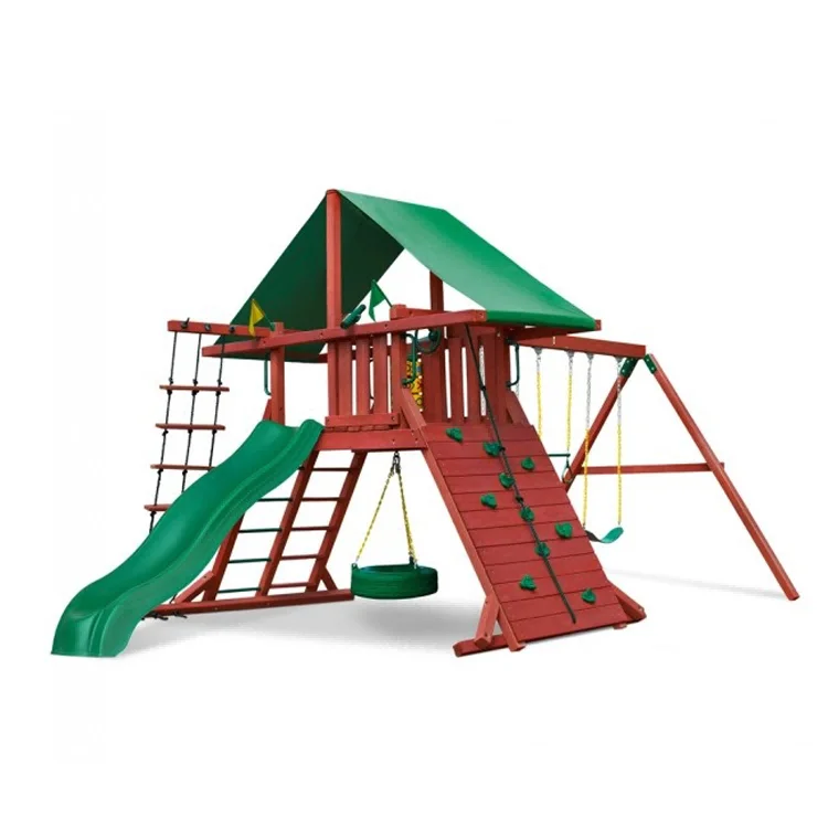 2026 Conjunto de Escorregador  - Kids Outdoor Swing Set With Slide avaliação e preço