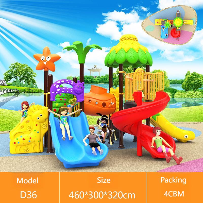 Equipamento de Playground Pequ - Kids Outdoor Swing Set With Slide avaliação e preço