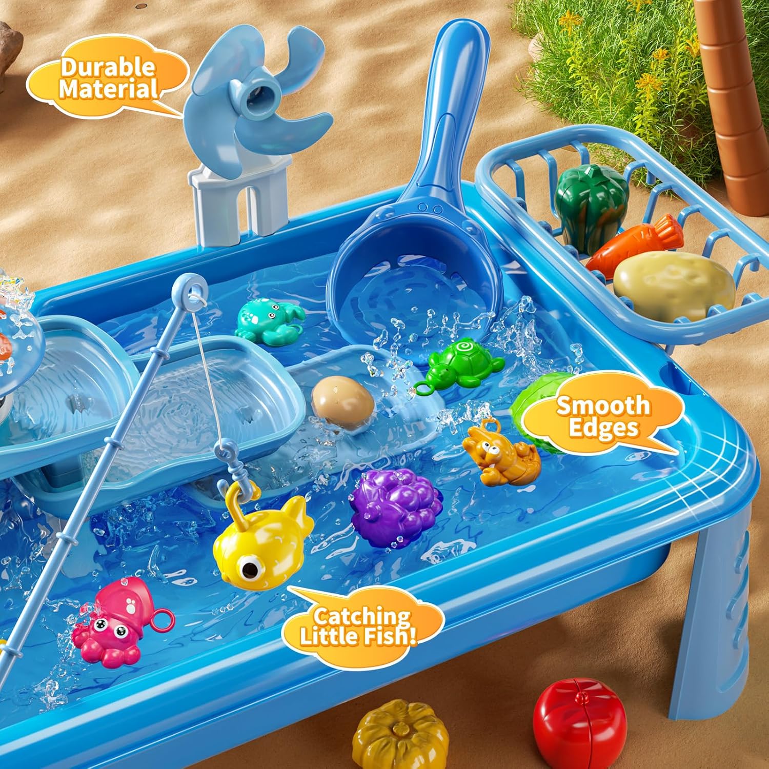 Mesa de Água para Brincar com  - Kids Outdoor Picnic Table avaliação e preço