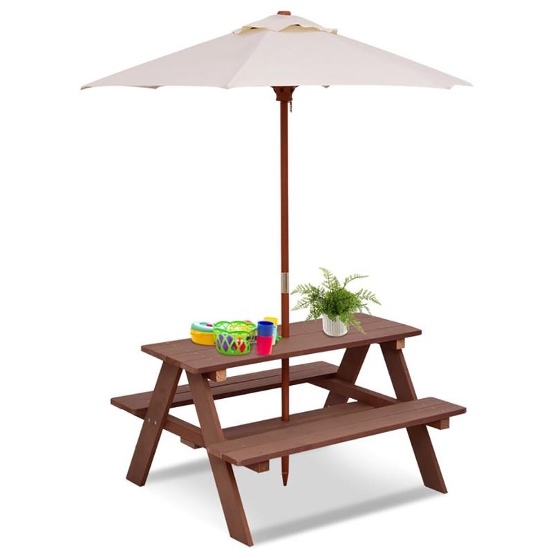 Conjunto de Mesa de Piquenique - Kids Outdoor Picnic Table avaliação e preço