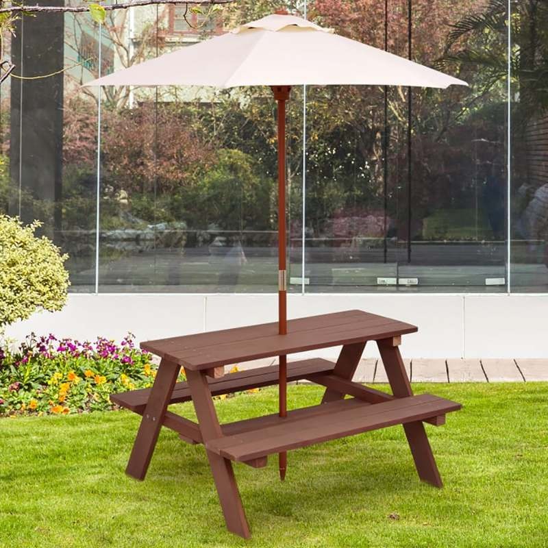 Conjunto de Mesa de Piquenique - Kids Outdoor Picnic Table avaliação e preço