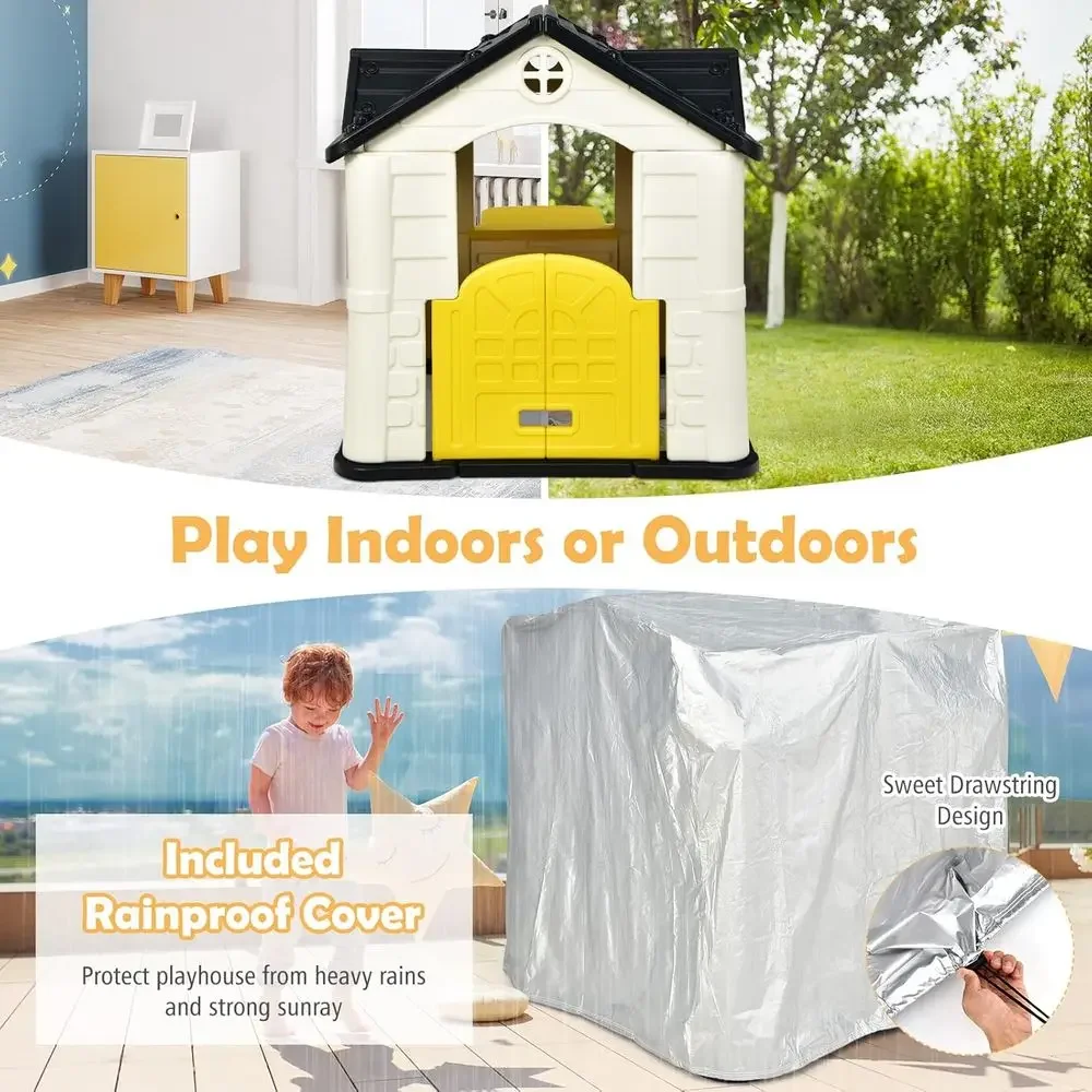 Casinha de Brincar para Crianç - Kids Outdoor Picnic Table avaliação e preço