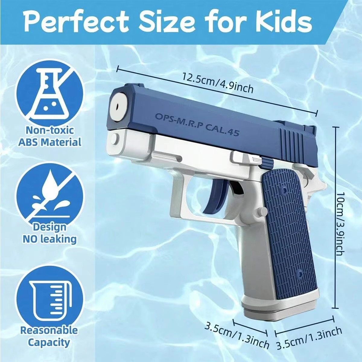 Pistola de Água M1911 para Ver - Kids Outdoor Music avaliação e preço